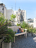 Rooftop terrace with view of Buenos Aires