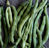 Detail of green beans