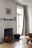 Ornaments on mantlepiece of Sussex home