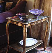 Side table in lounge