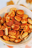 Roasted almonds with paprika