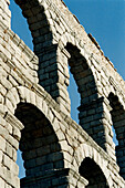 UNESCO Heritage of Mankind Roman aqueduct in Segovia 