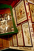 Customers mirrored in the Bullfighter's bar in Triana