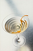 Breakfast Gin Martini with marmalade