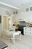 Eclectic domestic kitchen