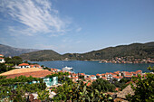 Town of Vathy on the Aegean sea Ionian island of Ithaca Greece