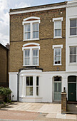 Three storey Victorian terraced house in South London UK