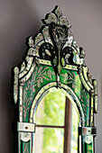 Antique Venetian mirror in French chateau Lot et Garonne