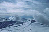 Verschneite Landschaften im Ferienort Whistler in Kanada