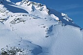 Verschneite Landschaften im Ferienort Whistler in Kanada