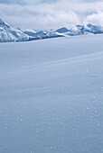 Snowy landscapes in the Whistler resort Canada