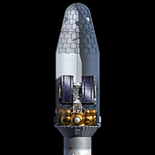 Soyuz rocket, illustration