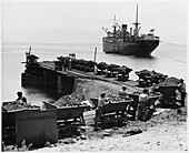 Shipping of bauxite from Greece with Marshall Plan help