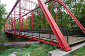 Historic Bridge Park, Battle Creek, Michigan, USA