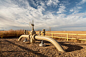 Oil pipeline shutoff valve