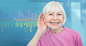 Hearing loss, conceptual image