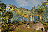 Megalosaurus dinosaur, illustration