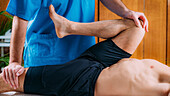 Chiropractic manual manipulation spine adjustment