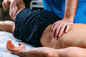 Discus hernia massage treatment