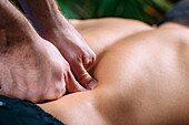 Discus hernia massage treatment