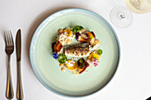 Mackerel with pickled root vegetables