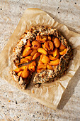 A fresh homemade Apricot Galette