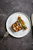 Meat and vegetables terrine