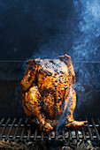 Beer can chicken