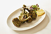 Indian spiced lamb chops