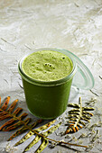 A green smoothie