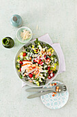 Grünkohl-Caesar-Salad