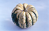 A pumpkin (variety: Sweet dumpling)