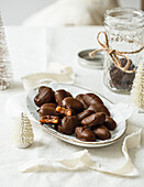 Chocolate covered apricots (Austria) for Christmas