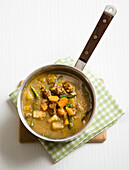 Hearty lamb and barley soup