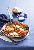 Menemen (Turkish egg dish with peppers)