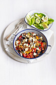 Ratatouille with feta