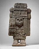 Aztec maize god statue