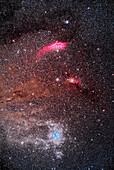 Interstellar dust clouds of Taurus and Perseus