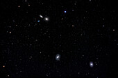 Galaxies M95, M96 and M105 in Leo