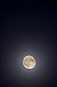 Moon and Mars in conjunction