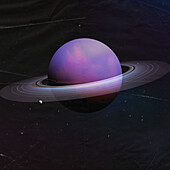 Mini-Neptune exoplanet, composite image