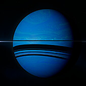 Neptune-like exoplanet, composite image