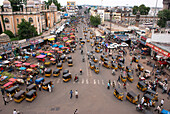 Tuk-tuks in Hyderabad