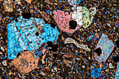 Basalt, light micrograph