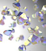 Nanodiamonds, illustration