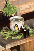 Essential oils to clear the airways