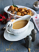 Easy turkey gravy