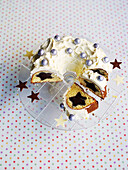 Schokoladen-Pfefferminz-Sternschnuppenkuchen