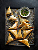 Enten-Samosas