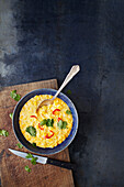 Creamed corn with chilli and smoky paprika